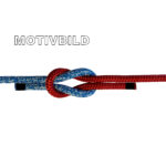 Edelstahl-Wasserflasche "Kreuzknoten" weiß – Bild 4