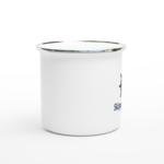 Emaille-Tasse "SkipperMomente" weiß – Bild 2