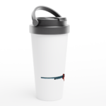 Edelstahl-Reisebecher "Schotstek" weiß – Bild 3