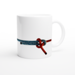 Keramiktasse "Schotstek" weiß