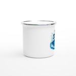 Emaille-Tasse "Sommer 2026" weiß – Bild 2