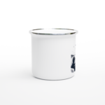 Emaille-Tasse "5 Knoten reichen völlig" – Bild 2