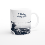 Keramiktasse "5 Knoten reichen völlig"