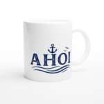 Keramiktasse "Ahoi"