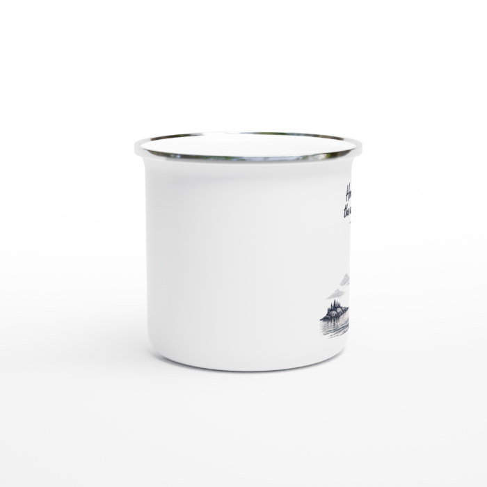 Emaille-Tasse "Home ist where the anchor drops" – Bild 2