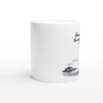 Keramiktasse "Home ist where the anchor drops" – Bild 2