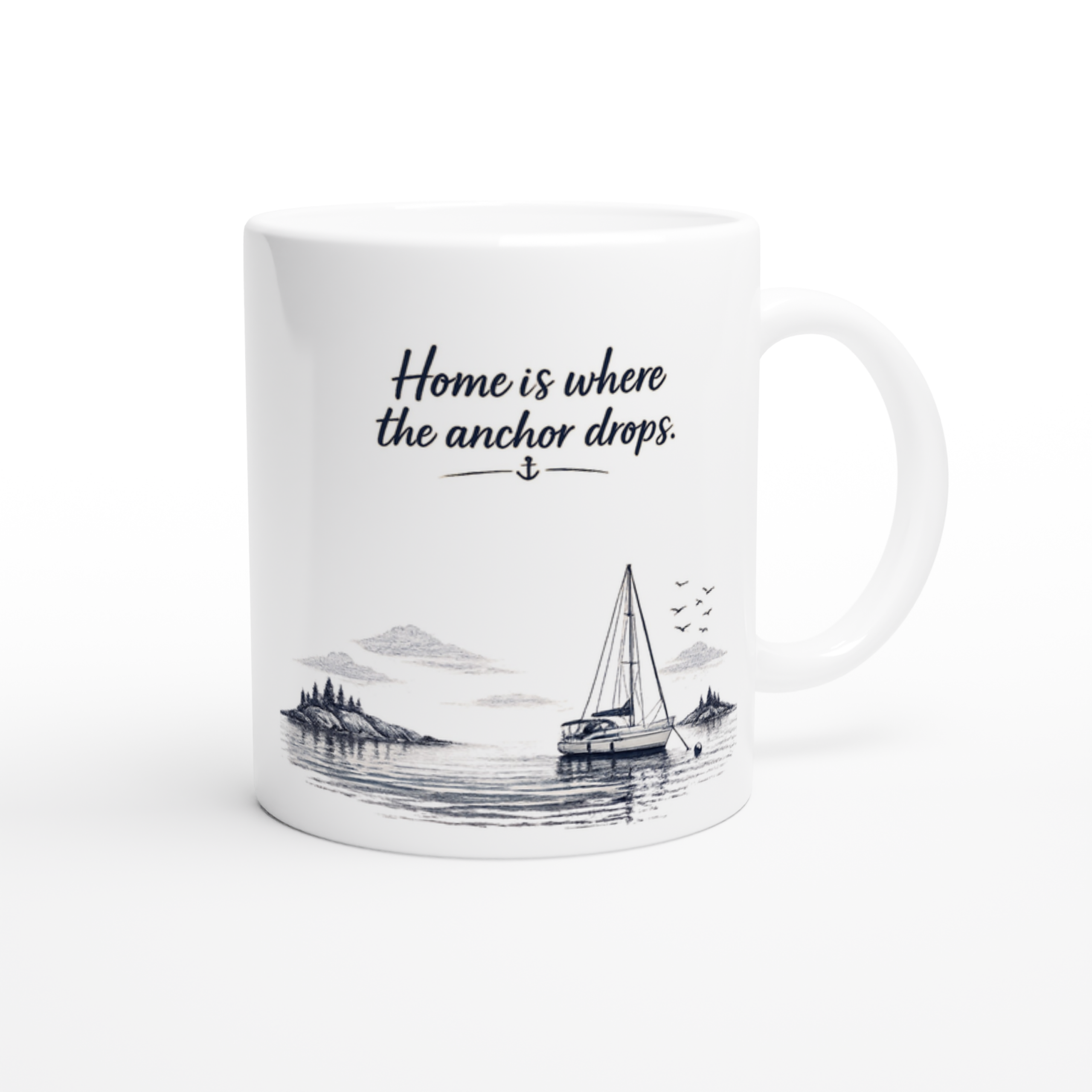 Anker_Keramik_right Keramiktasse "Home ist where the anchor drops" – Bild 1