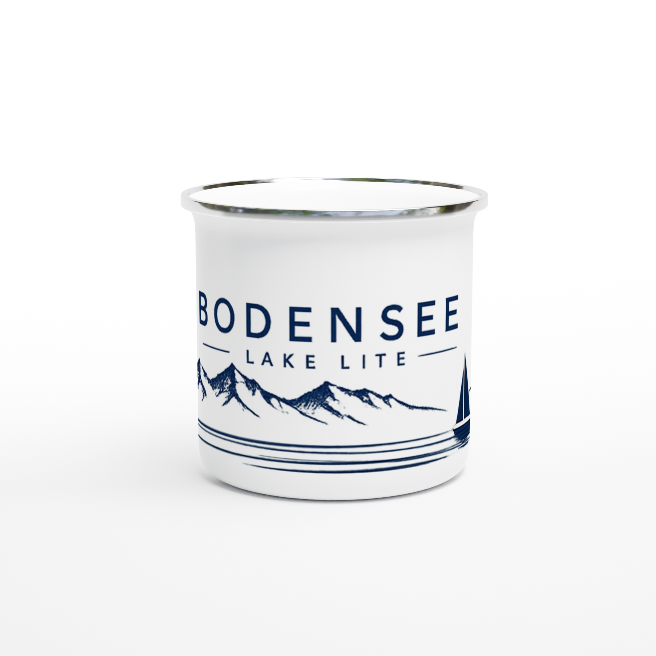 Bodensee_Emaille_front Emaille-Tasse "Bodensee" – Bild 1