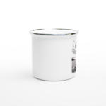 Emaille-Tasse "Captain" – Bild 2