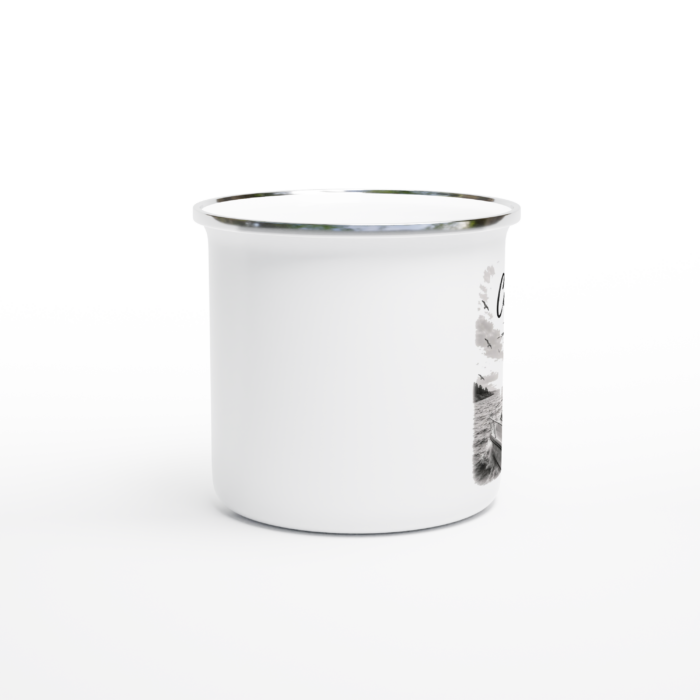 Emaille-Tasse "Captain" – Bild 2