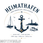 Maritime Isolierflasche "Heimathafen" – Bild 4