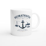 Keramiktasse "Heimathafen"