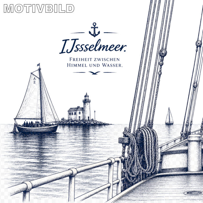 Emaille-Tasse "IJsselmeer" – Bild 4