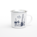 Emaille-Tasse "IJsselmeer"