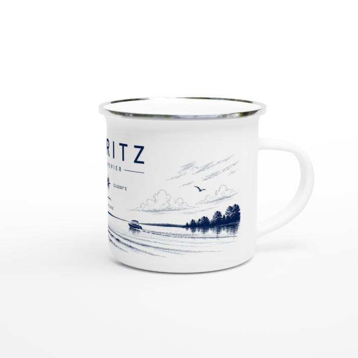 Emaille-Tasse "Müritz" – Bild 2