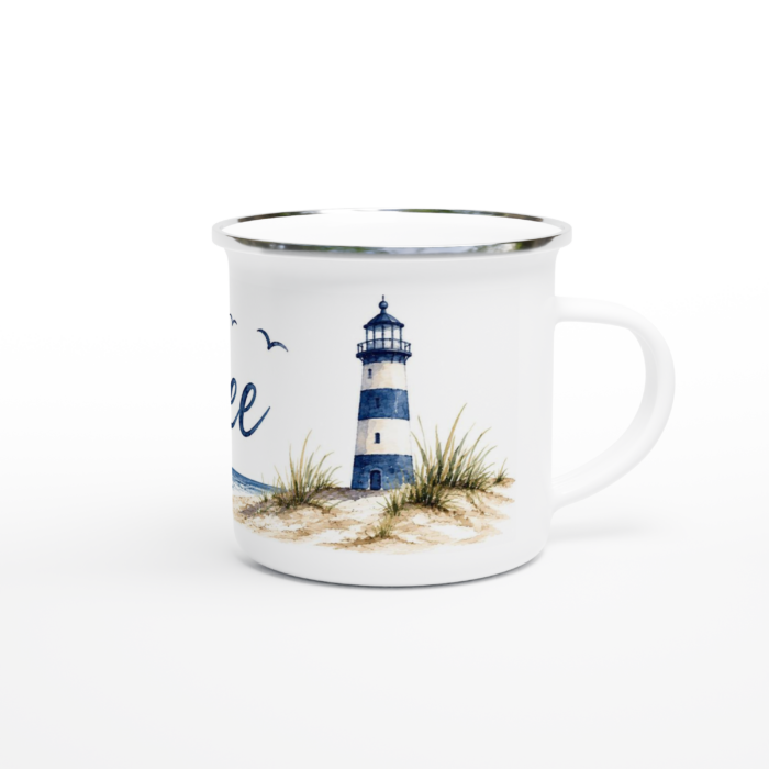 Emaille-Tasse "Ostsee" – Bild 2