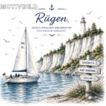 Maritime Isolierflasche "Rügen" – Bild 4