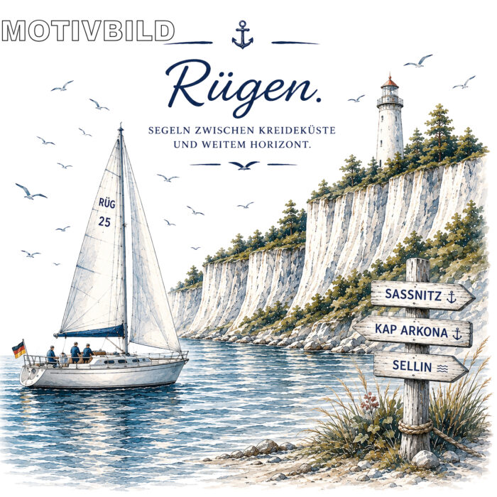 Maritime Isolierflasche "Rügen" – Bild 4