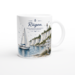 Keramiktasse "Rügen"