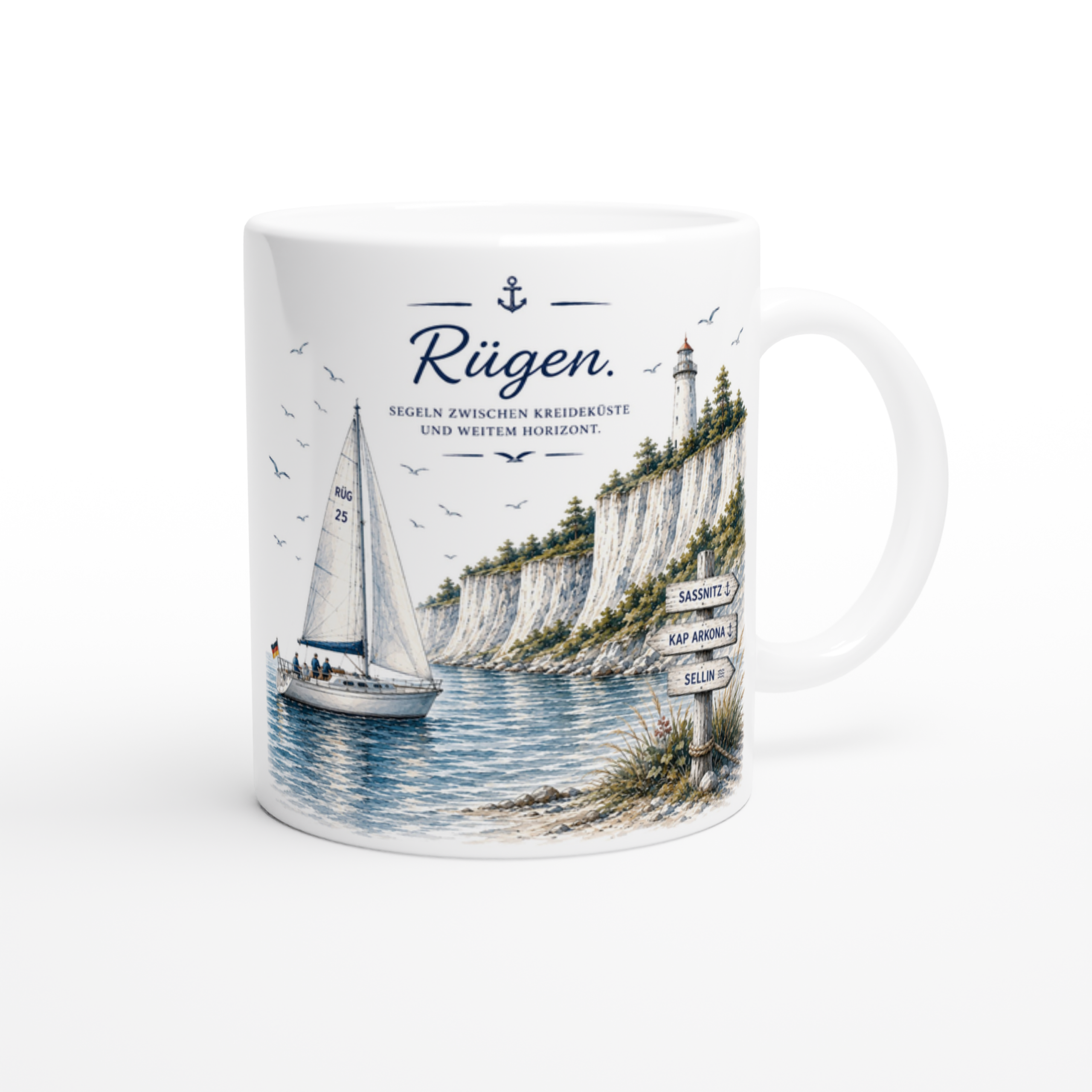 Rügen_Keramik_right Keramiktasse "Rügen" – Bild 1