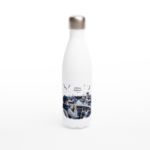 Maritime Isolierflasche "Schleuse. Kaffeezeit."