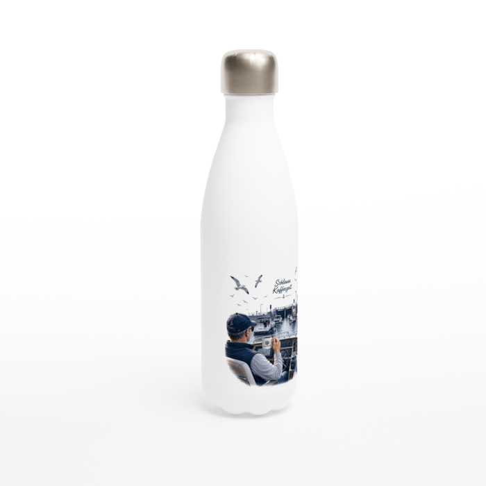 Maritime Isolierflasche "Schleuse. Kaffeezeit." – Bild 3