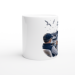 Keramiktasse "Schleuse. Kaffeezeit." – Bild 2