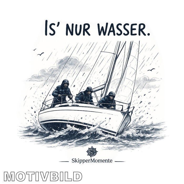 Emaille-Tasse "Is nur Wasser" – Bild 4
