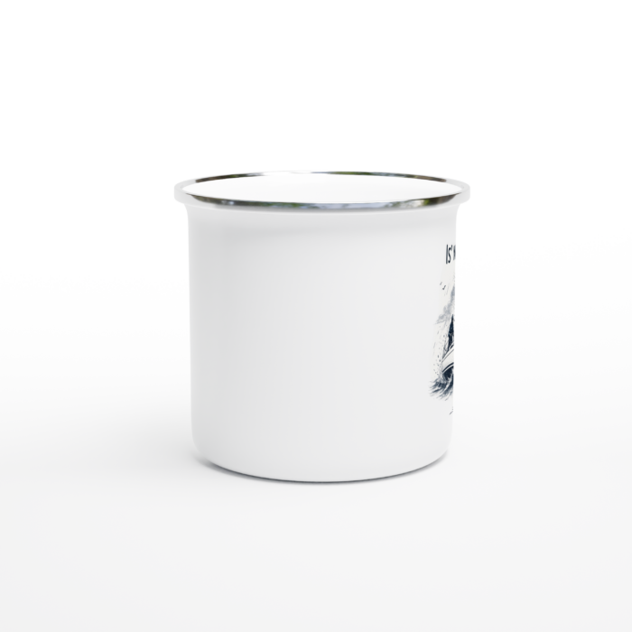 Emaille-Tasse "Is nur Wasser" – Bild 2