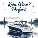 Maritime Isolierflasche "kein Wind" – Bild 4