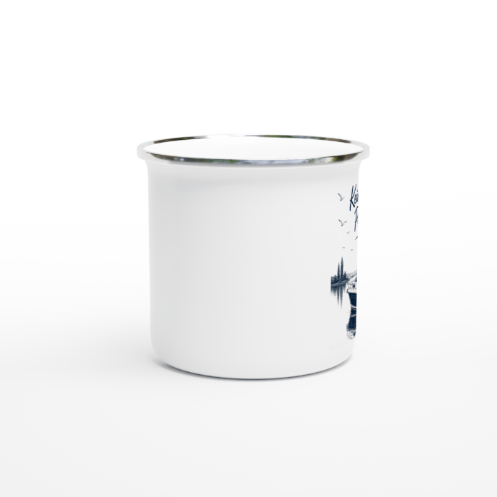 Emaille-Tasse "kein Wind" – Bild 2