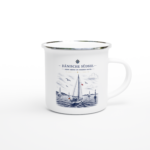 Emaille-Tasse "Dänische Südsee"
