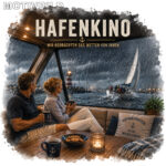 Emaille-Tasse "Hafenkino" – Bild 4