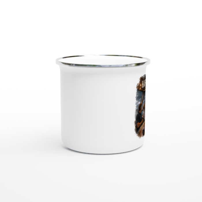 Emaille-Tasse "Hafenkino" – Bild 2