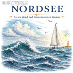 Maritime Isolierflasche "Nordsee" – Bild 4