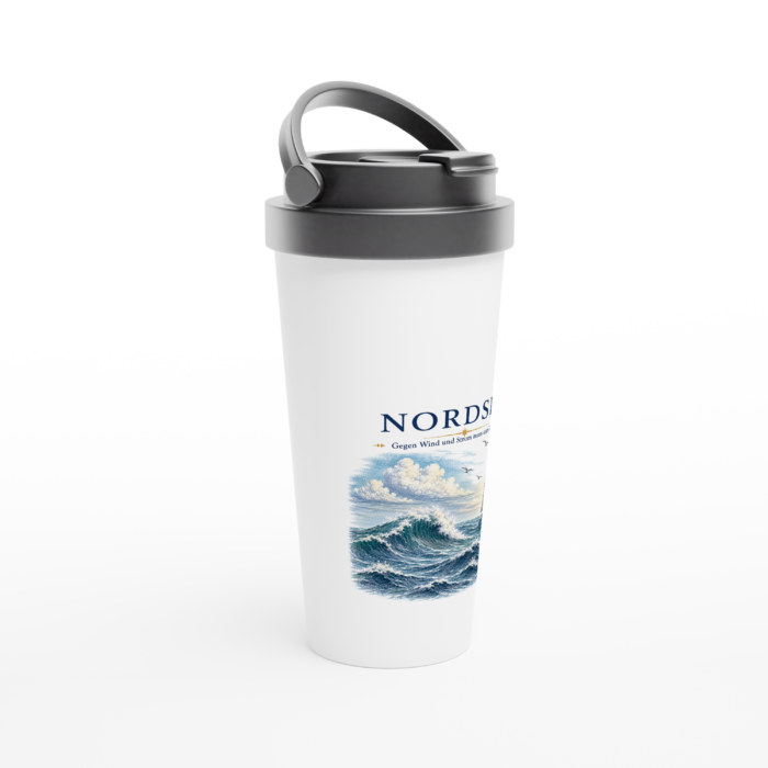 Maritimer Isolierbecher "Nordsee" – Bild 3