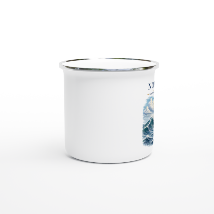 Emaille-Tasse "Nordsee" – Bild 2