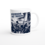Keramiktasse "Regenradar sagt trocken"