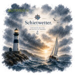 Emaille-Tasse "Schietwetter" – Bild 4