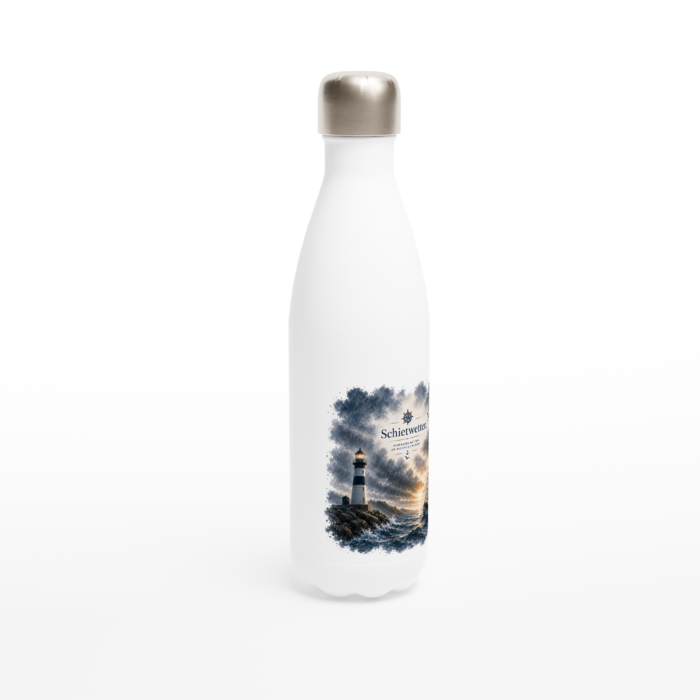 Maritime Isolierflasche "Schietwetter" – Bild 3