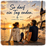 Keramiktasse "So darf ein Tag enden" – Bild 4