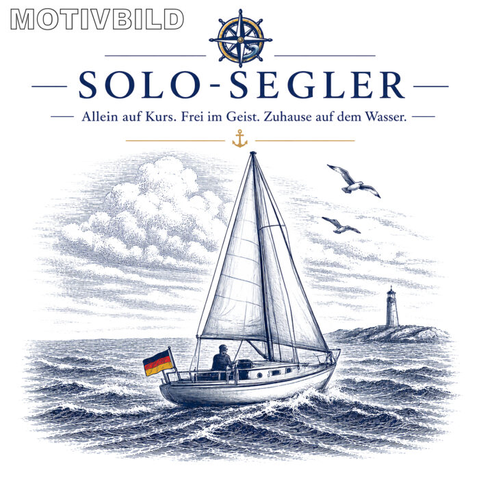 Maritime Isolierflasche "Solo-Segler" – Bild 4