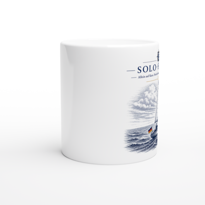 Keramiktasse "Solo-Segler" – Bild 2