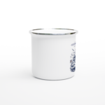 Emaille-Tasse "Unterwegs zuhause" – Bild 2