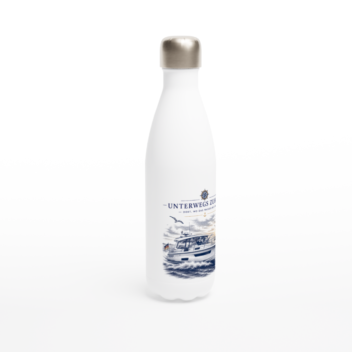 Maritime Isolierflasche "Unterwegs zuhause" – Bild 3