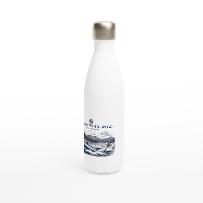 Maritime Isolierflasche "Wasser. Wind. Wow" – Bild 2