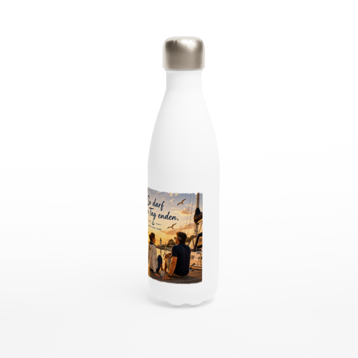 Maritime Isolierflasche "So darf ein Tag enden" – Bild 2