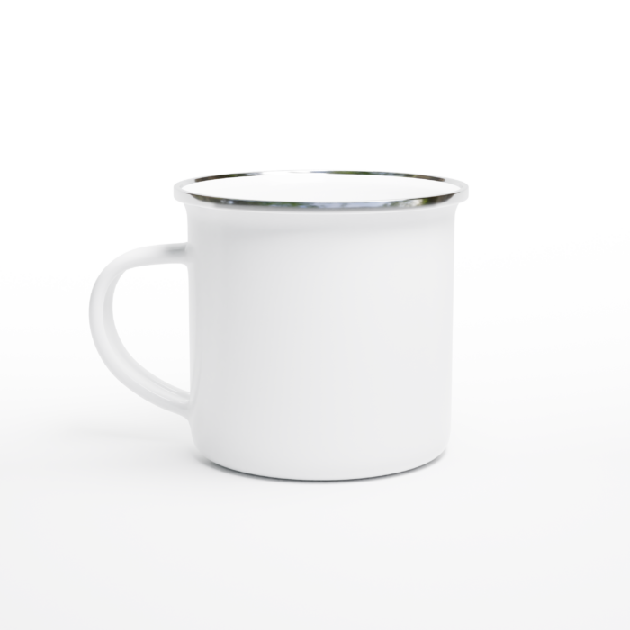 Emaille-Tasse "Auslaufen" – Bild 3