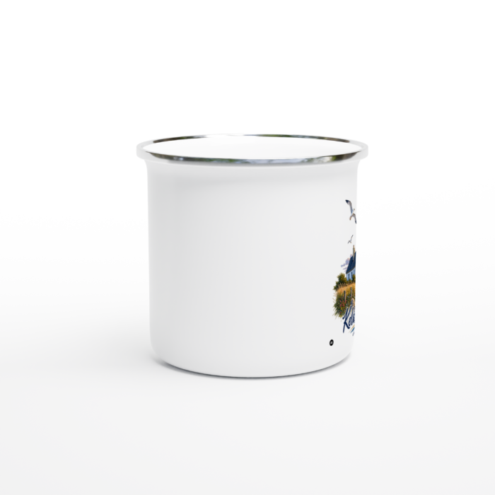 Emaille-Tasse "Leuchtturm Keldsnor Fyr" – Bild 2