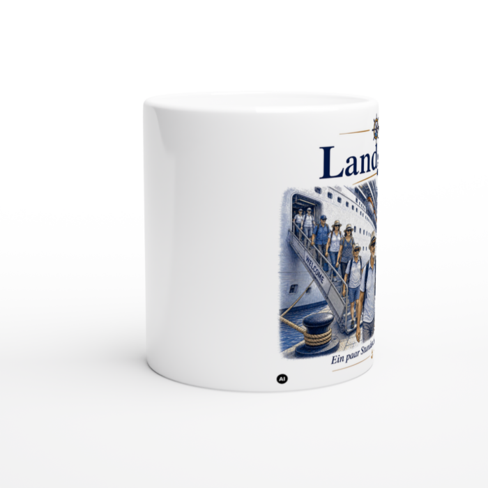 Keramiktasse "Landgang" – Bild 2